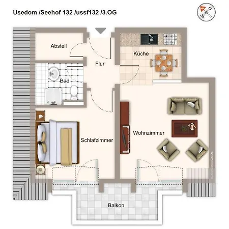 Seehof Seehof 132 아파트 제바트헤링스도르프