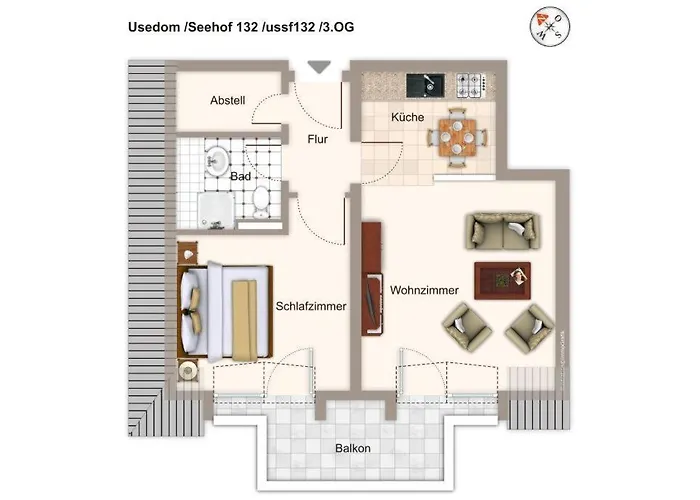 Seehof Seehof 132 Daire Heringsdorf